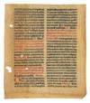 INCUNABULA LEAVES.  Collection of over 275 leaves.  1460s-90s